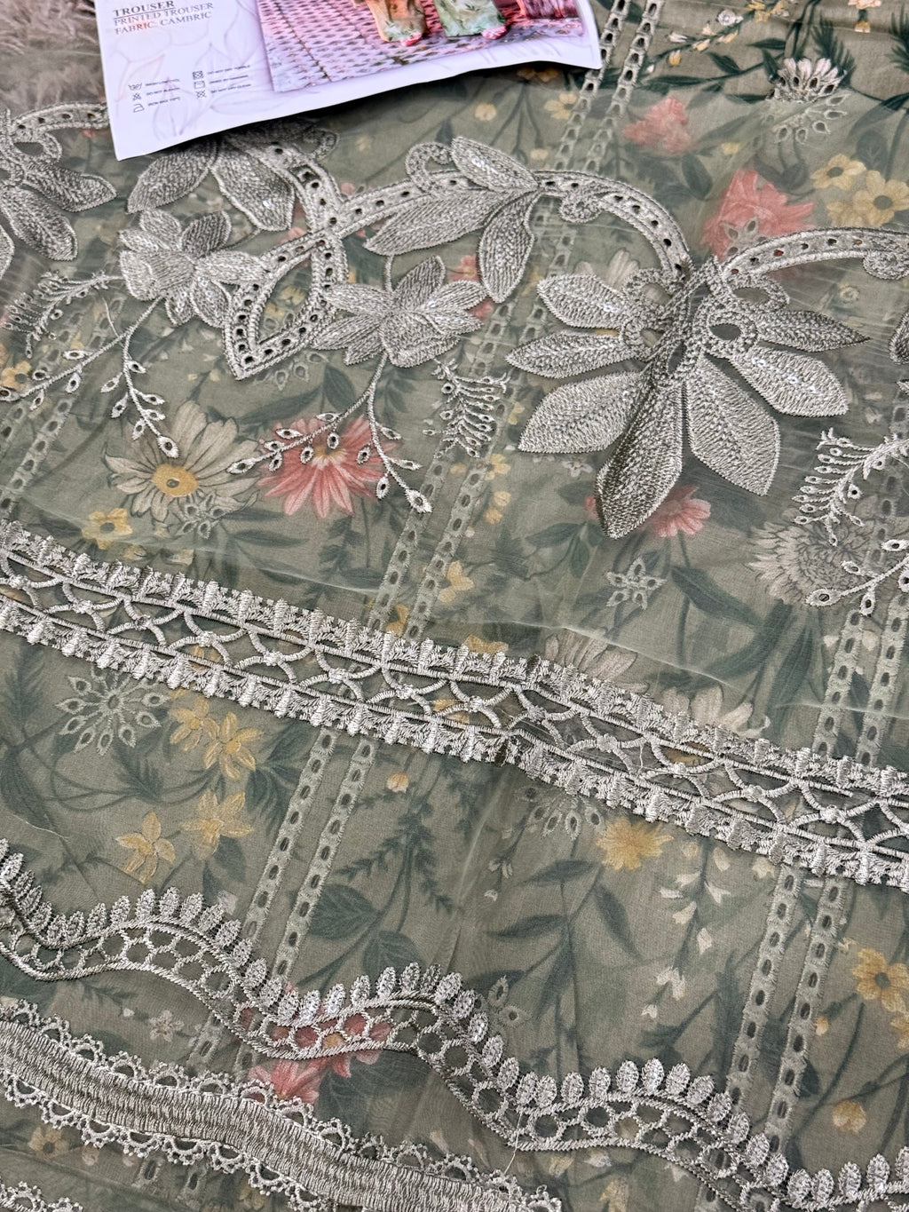 Maria.B MPrints Embroidered Lawn Unstitched 3Pc Suit