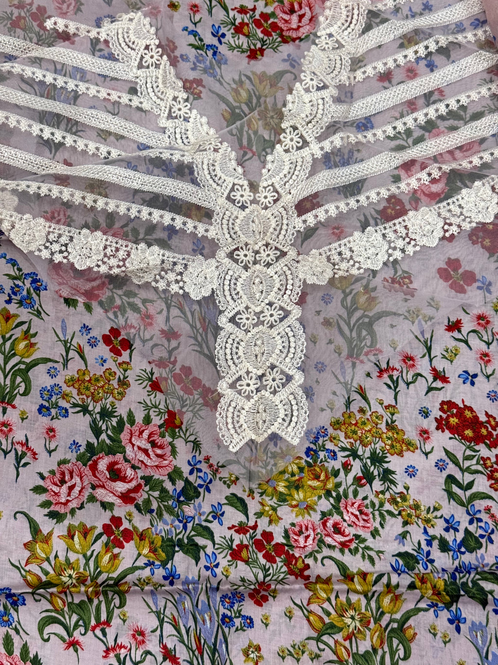 Maria B M.Print Luxury Lawn – Spring Summer Collection 2025
