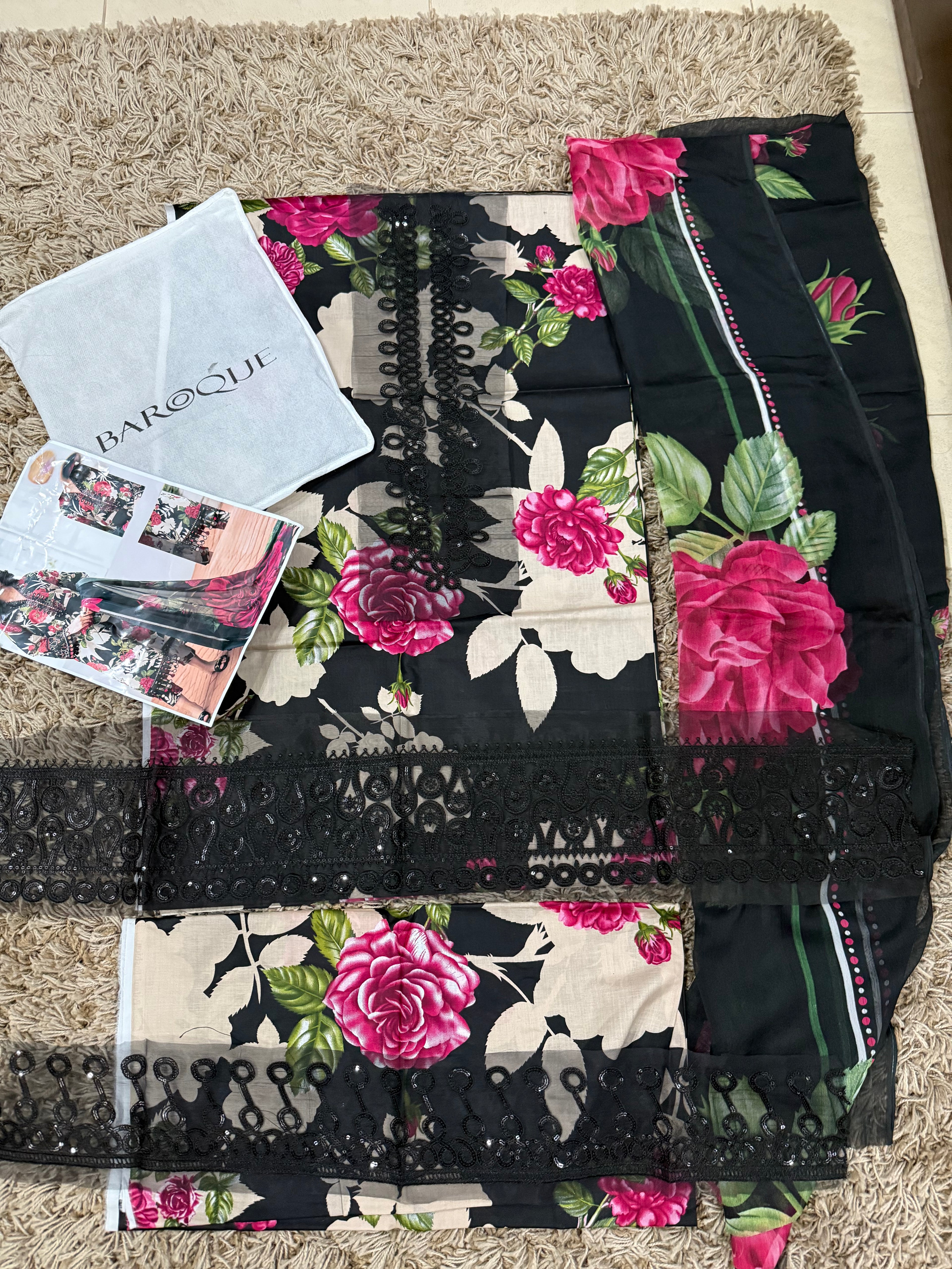 Baroque EMBROIDERED LAWN UF-532