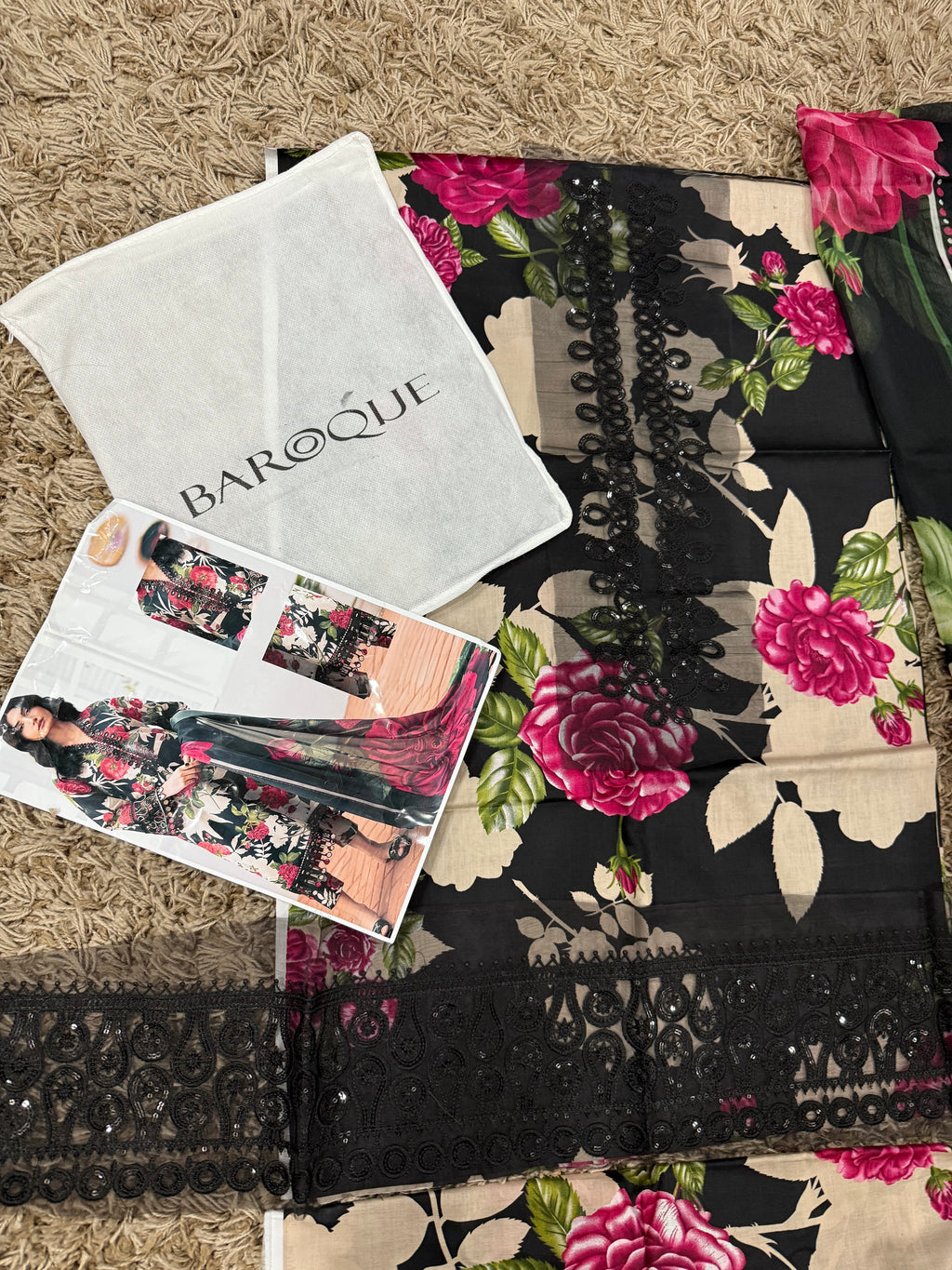 Baroque EMBROIDERED LAWN UF-532