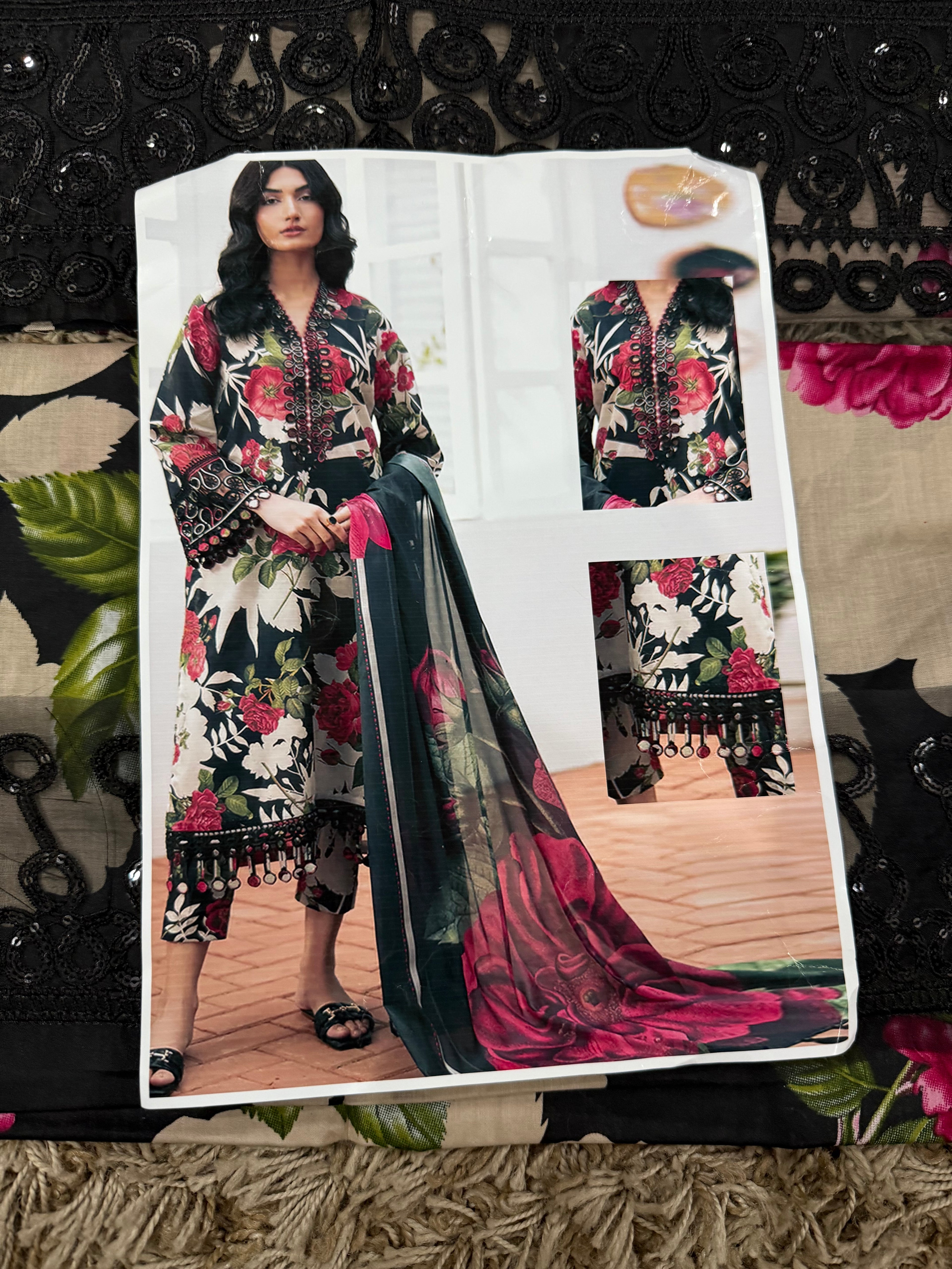 Baroque EMBROIDERED LAWN UF-532