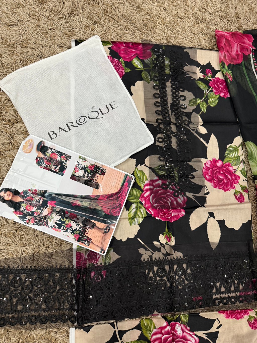 Baroque EMBROIDERED LAWN UF-532