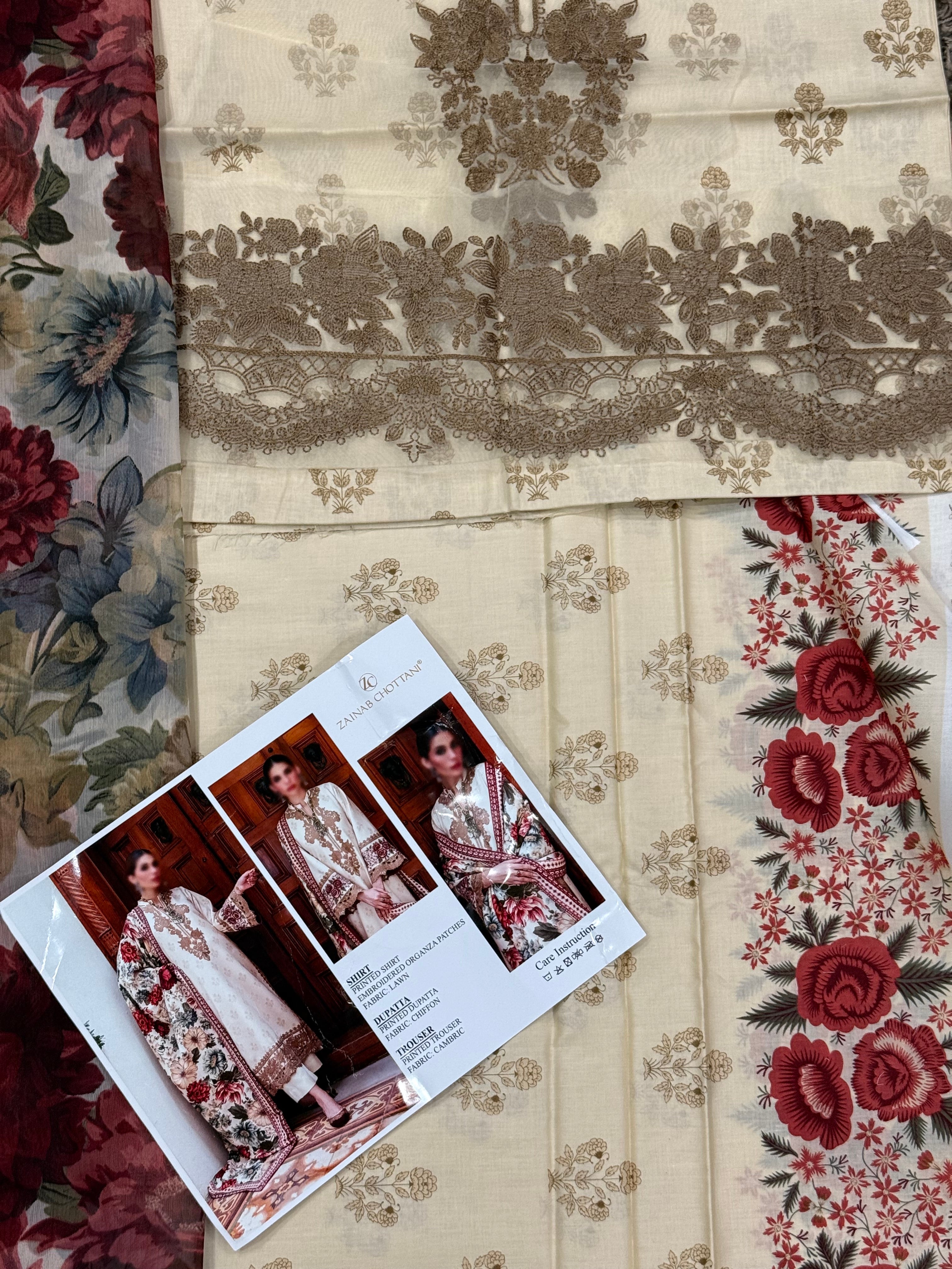Zainab Chottani Lawn Suit