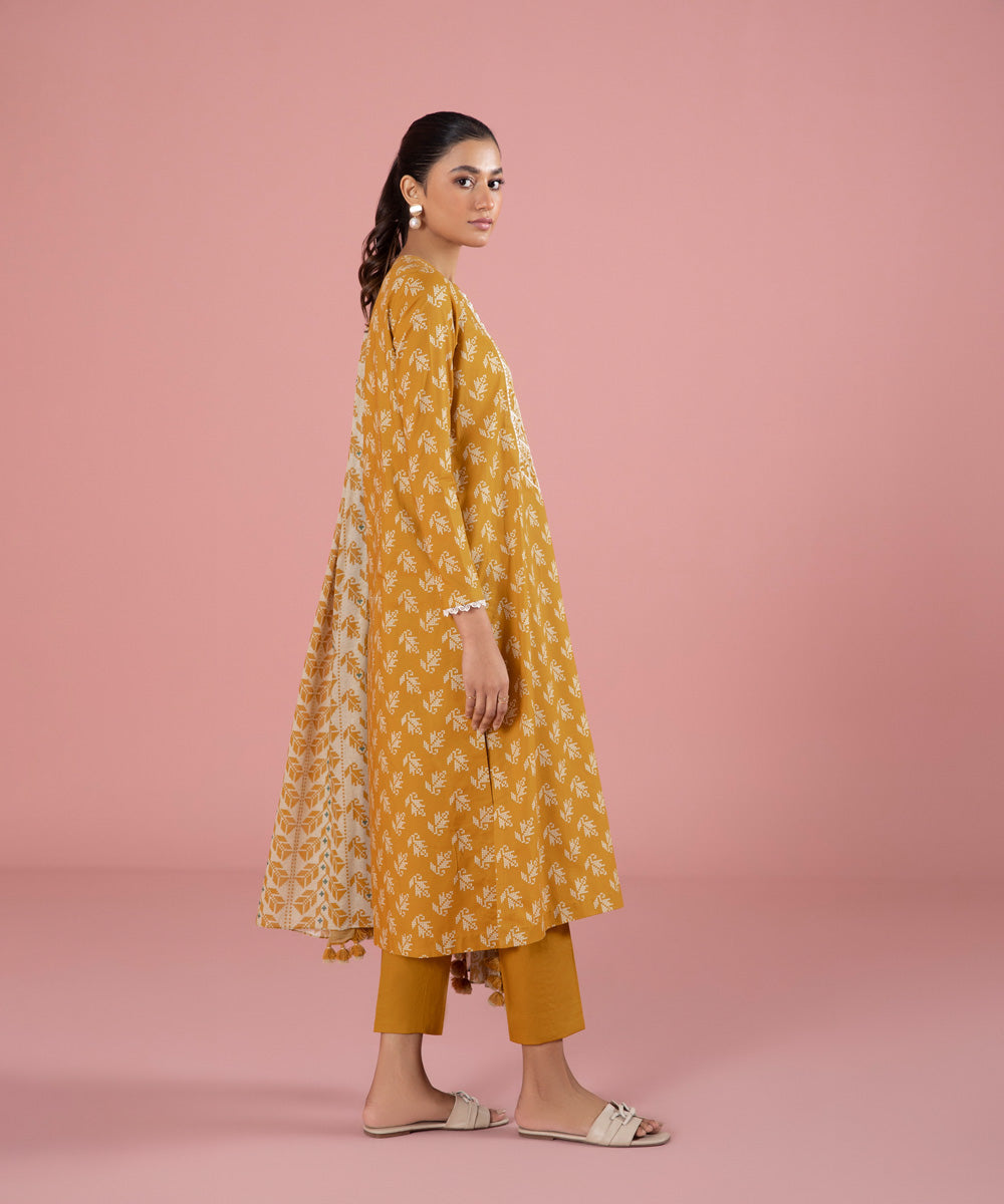 Sapphire original factory leftover | 3 Piece - Printed Lawn Suit