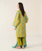 Sapphire original factory leftover| Sapphire | Unstitched 3Pc Printed Lawn Suit | U3P-DY23V4-12R