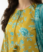 Sapphire original factory leftover| Sapphire | Unstitched 3Pc Printed Lawn Suit | U3P-DY23V4-12R