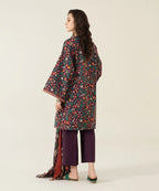 Sapphire original factory leftover| Sapphire | Unstitched 3Pc Printed Lawn Suit | U3P-DY23V4-24-R